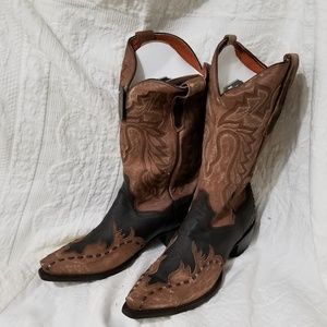 NWOB Leather "Lucky Break" Dan Post Western Boots